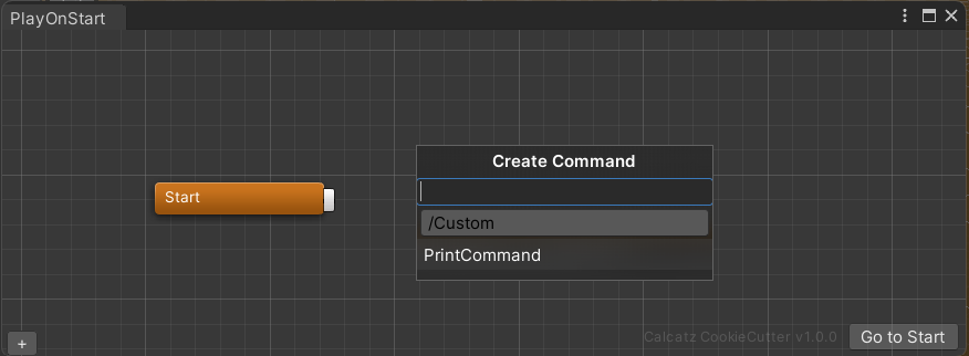 Create Command Context Menu
