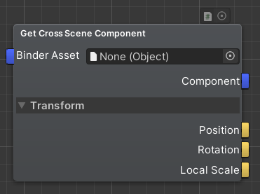 Get Cross Scene Component (Legacy)