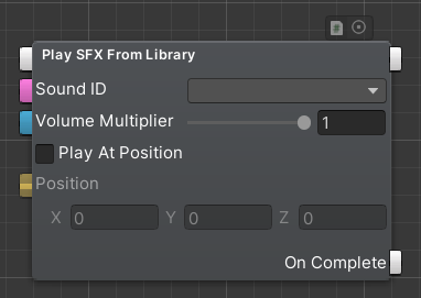Play SFX From Library
